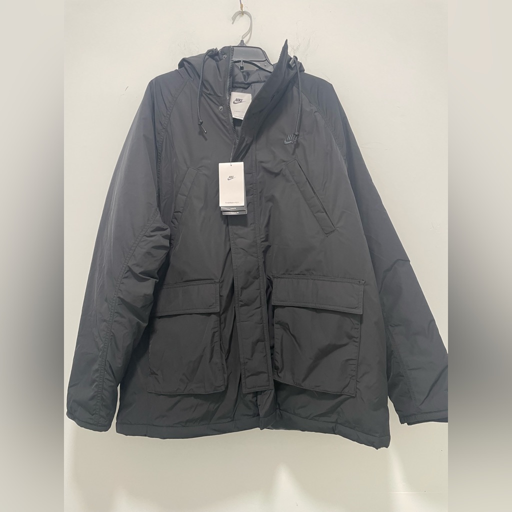 Nike Men's Dark Gray Puffer Jacket